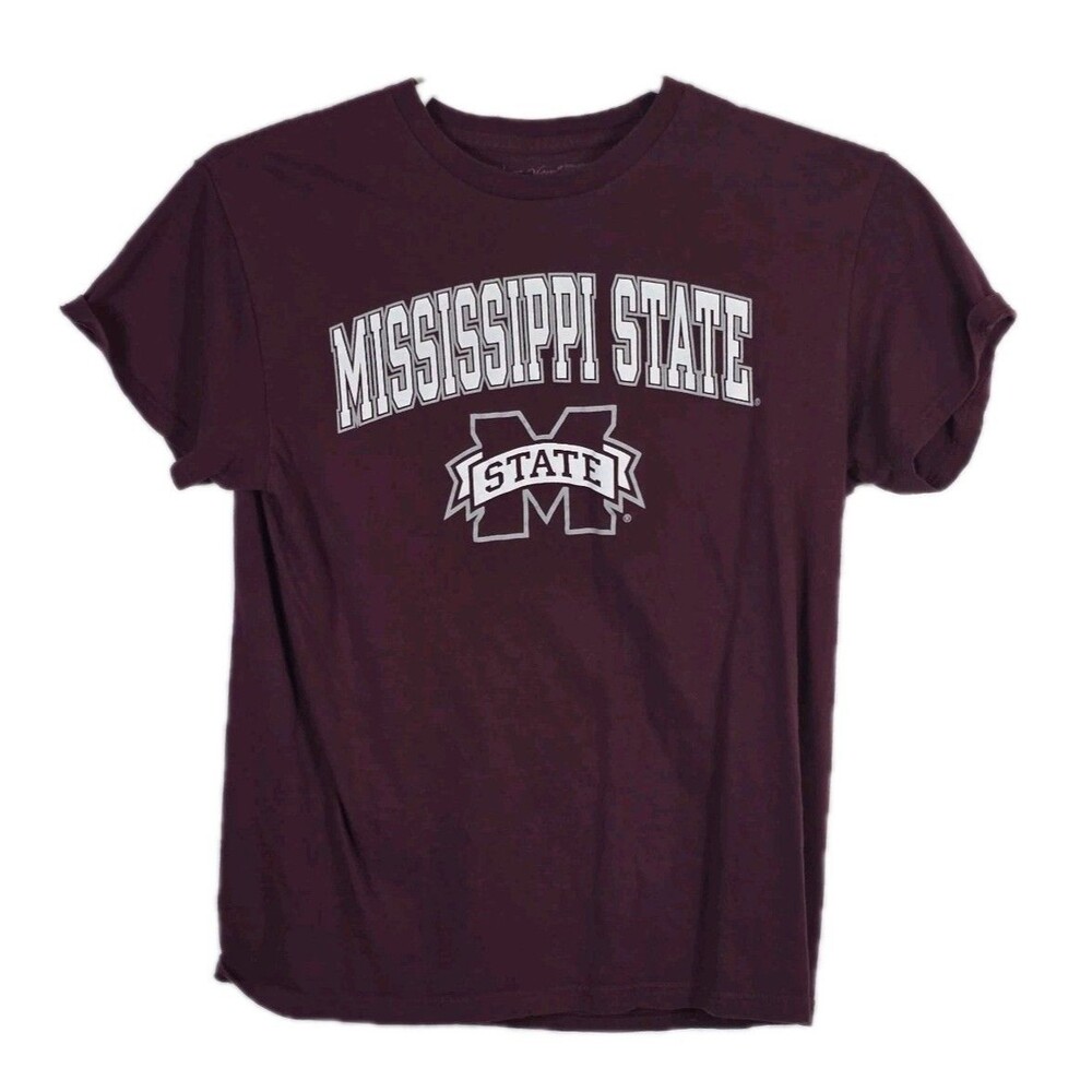 Mississippi State Bulldogs Men's Medium Red T-Shirt